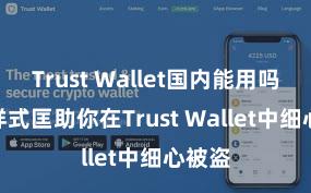 Trust Wallet国内能用吗 5个样式匡助你在Trust Wallet中细心被盗